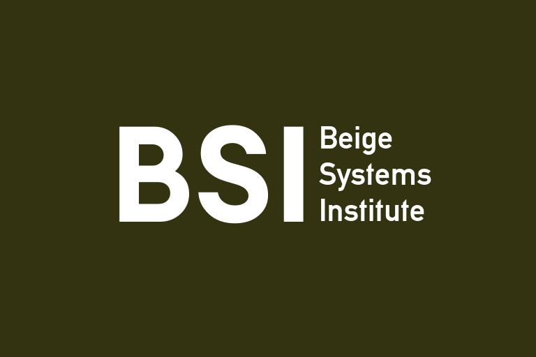 Logo of the Beige Systems Institute