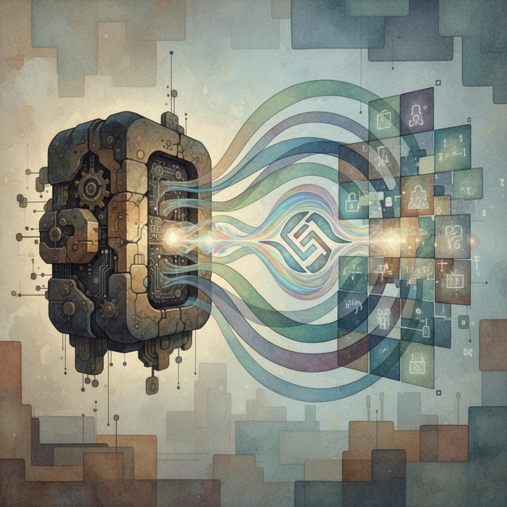 artistic representation of synergy between trusted compute and zero knowledge