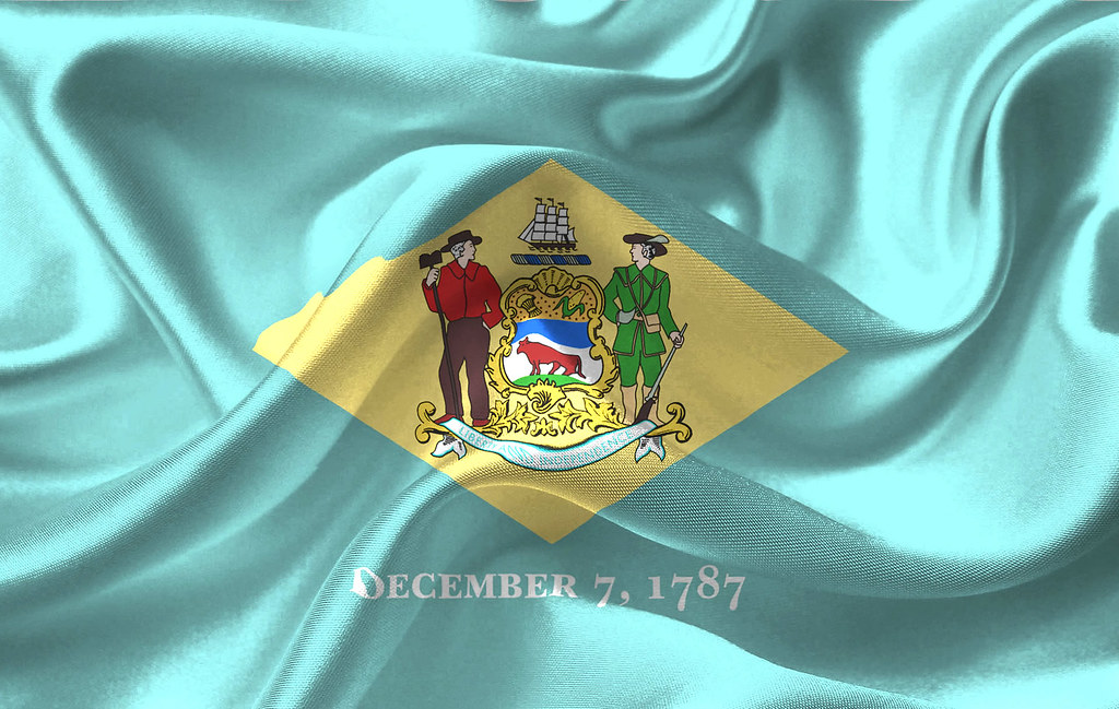Flag of the US state of Delaware