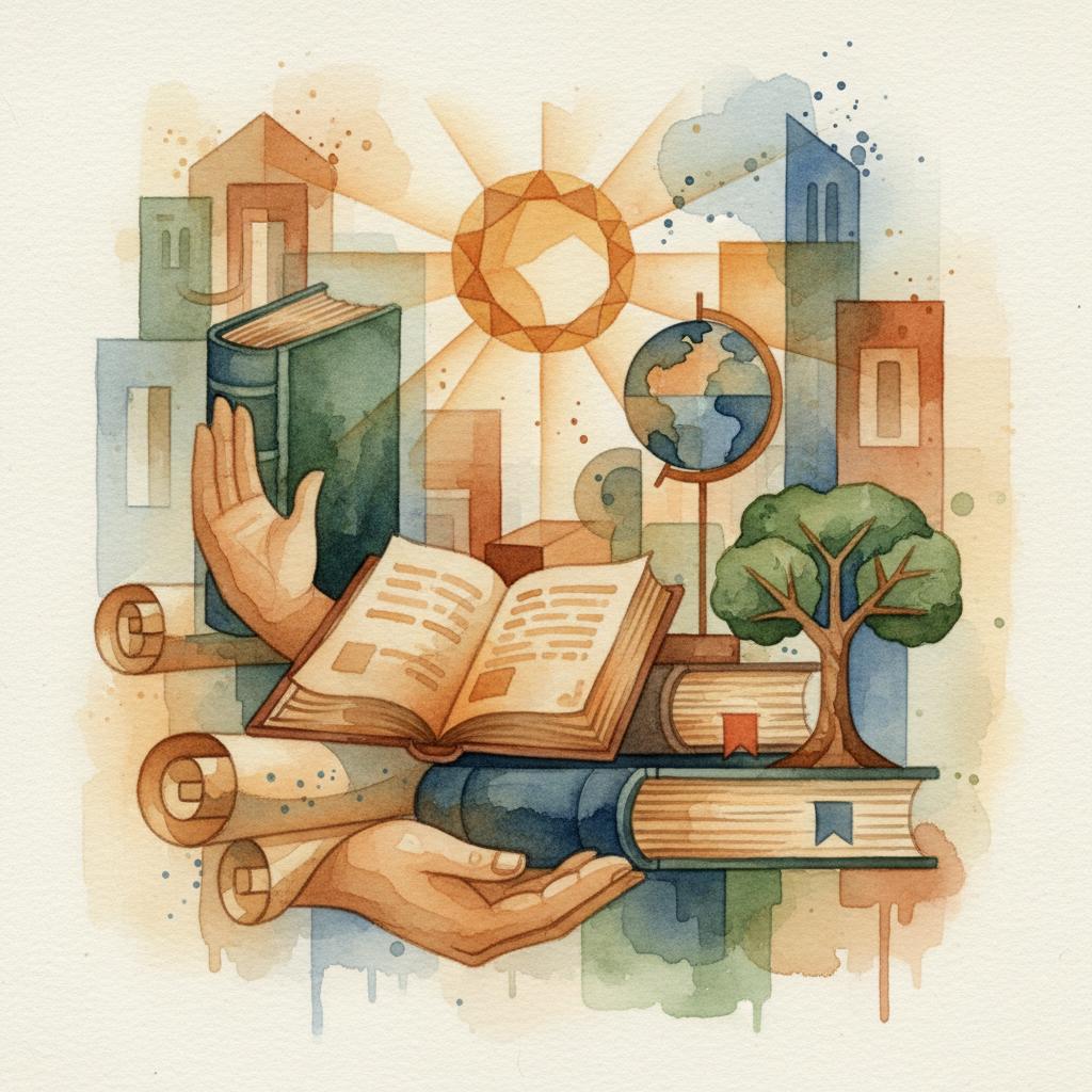 artistic representation of education instruction