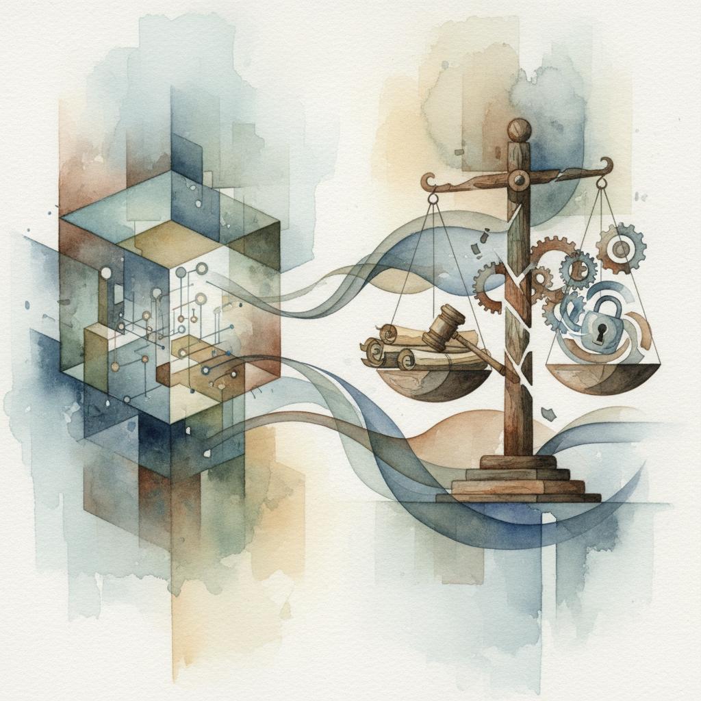 artistic representation of evidentiary-grade data