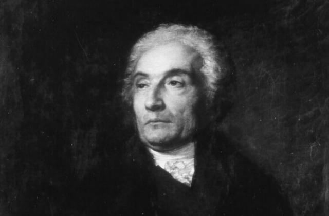 Painting of Joseph de Maistre by Carl Christian Vogel von Vogelstein, circa 1810