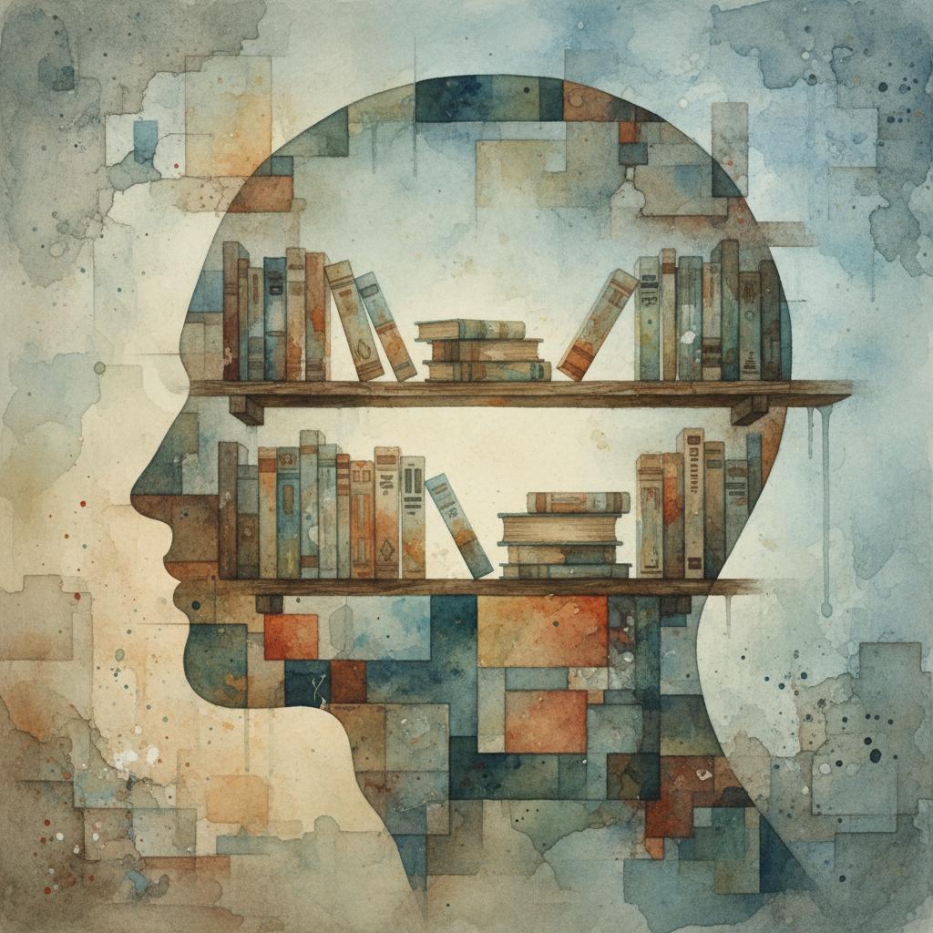 artistic representation of a well-read mind